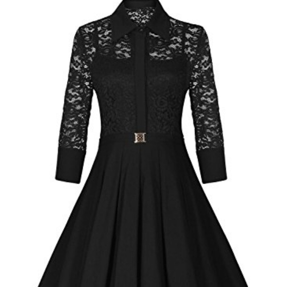 MissMay Dresses & Skirts - MissMay VINTAGE Lace Fit and Flare A-line Dress